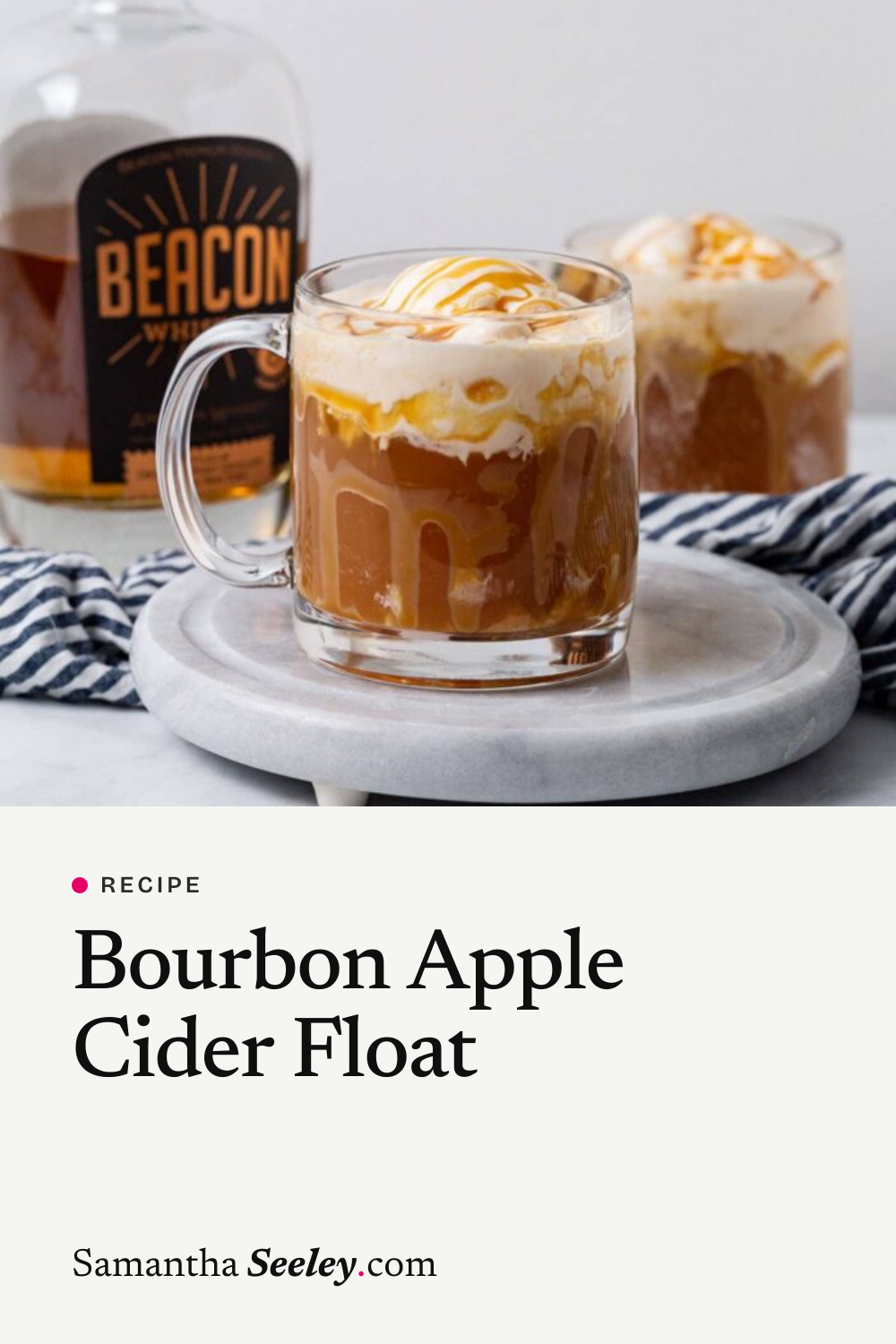 Bourbon Apple Cider Float