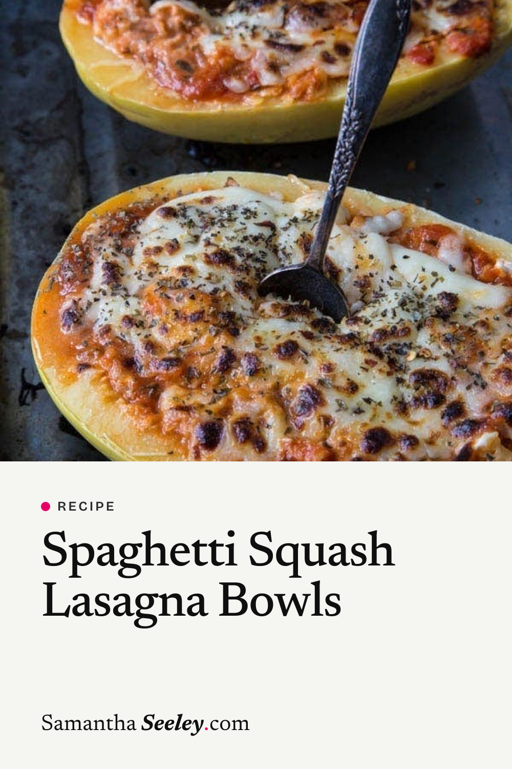 Spaghetti Squash Lasagna Bowls
