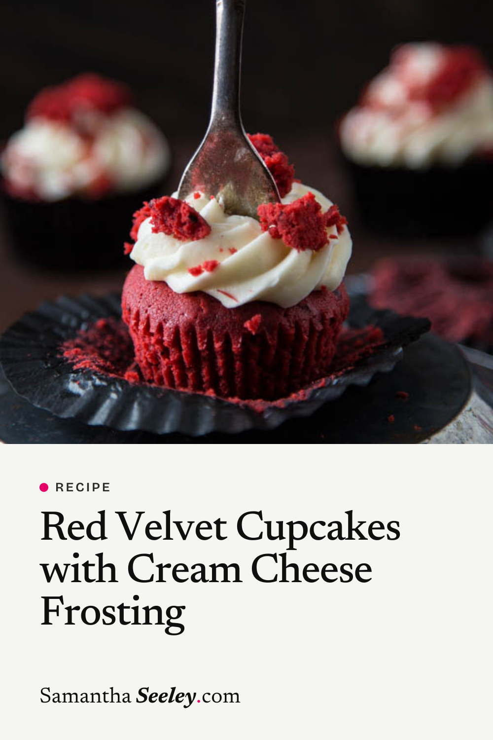 Red Velvet Cupcakes with Cream Cheese Frosting