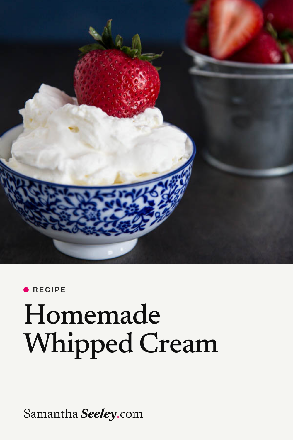 Homemade Whipped Cream