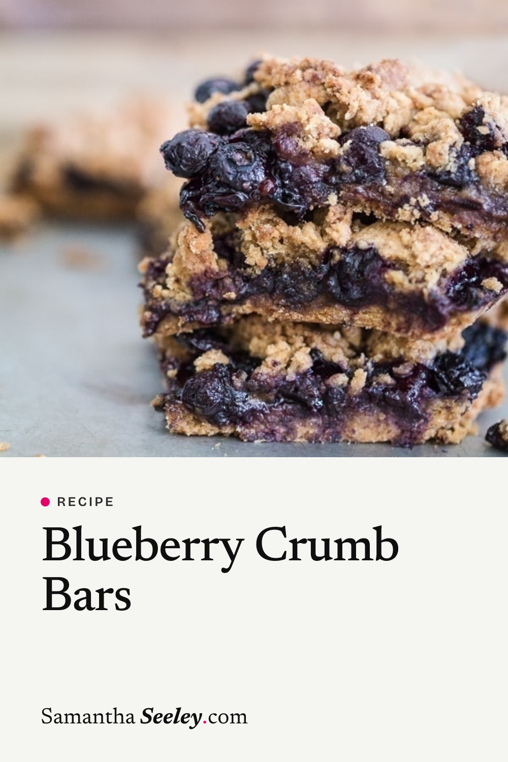 Blueberry Crumb Bars