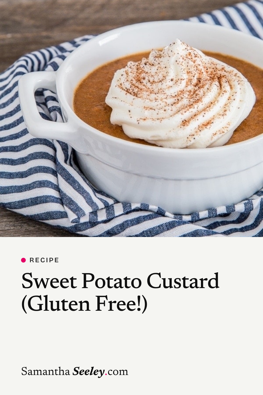 Sweet Potato Custard (Gluten Free!)